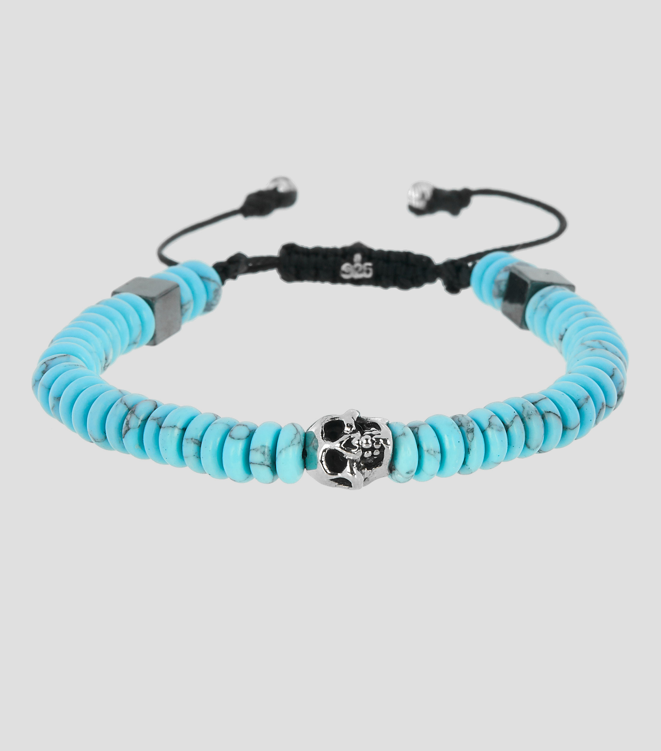 Pulsera con turquesas Hombre